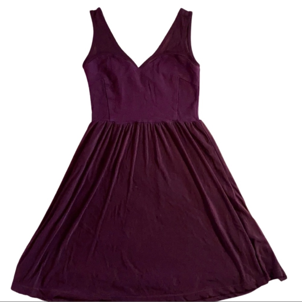 H&M Summer dress burgundy colour